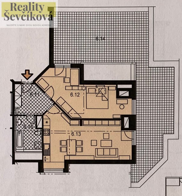 Prodej novostavby 2+kk s úžasnou terasou, 150 m2 – Nový Bydžov
