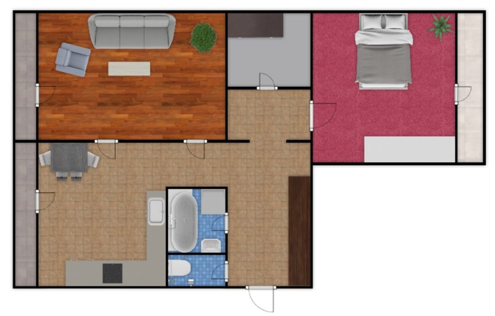 Prodej bytu 2+1 s komorou a třemi lodžiemi, 78 m2 – Kejzlarova