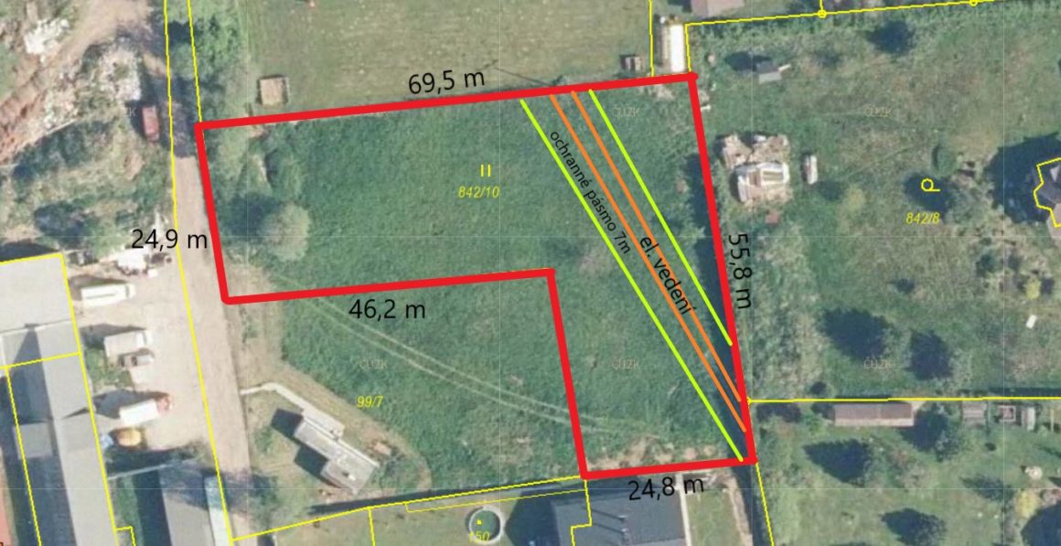 Prodej stavebního pozemku, 2 507 m2 – Volanov, Trutnov