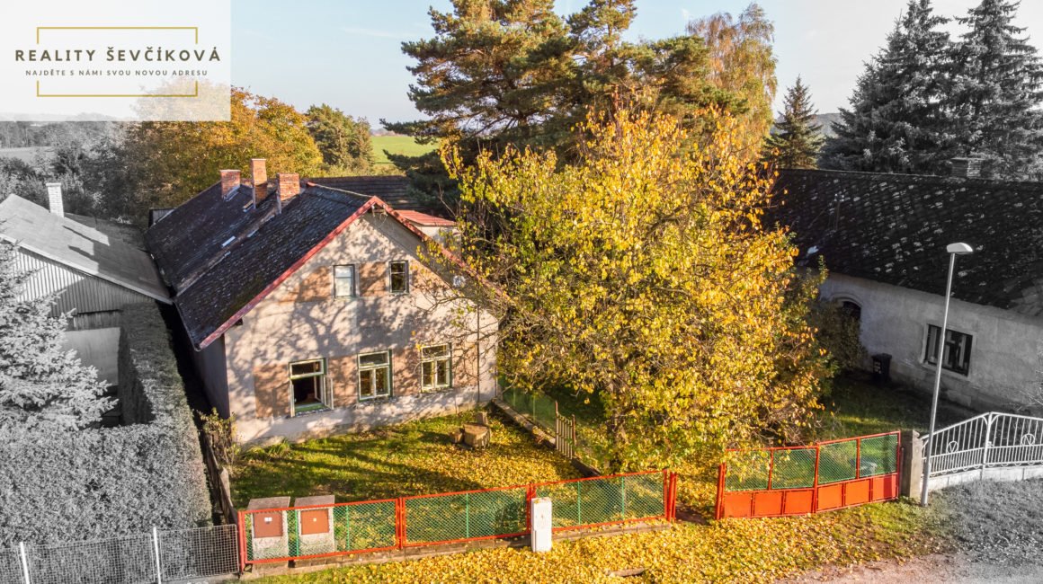 Prodej zemědělské usedlosti, 2 653 m2 – Rašín, okr. Jičín
