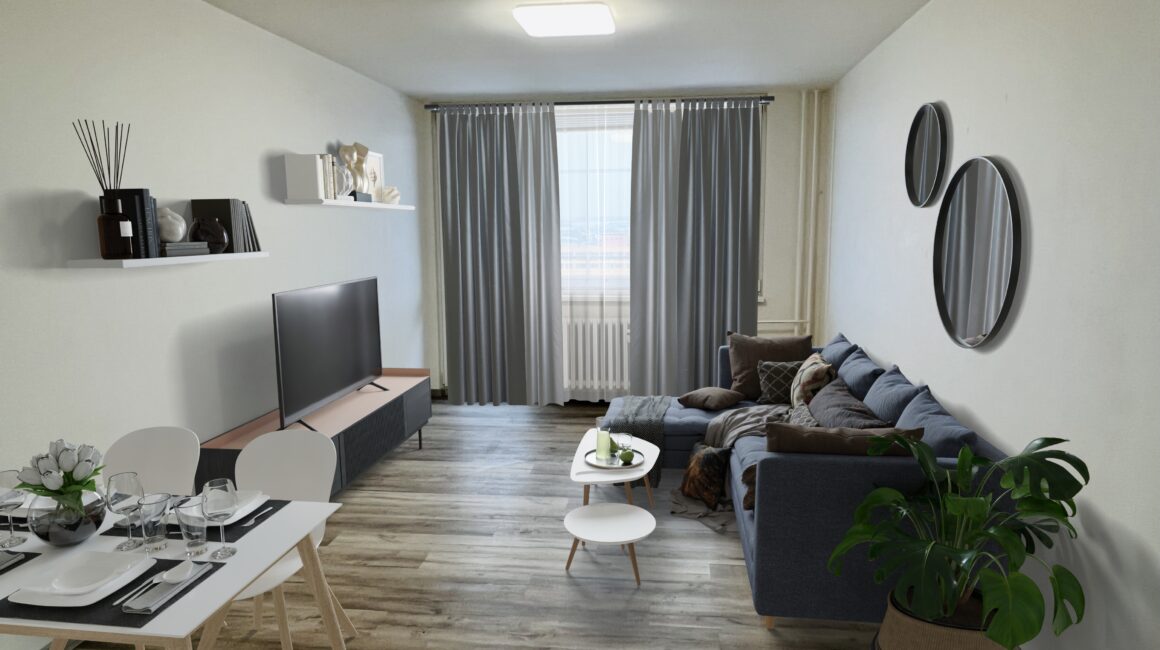 Prodej 2+kk po rekonstrukci s prostornou lodžií, 55 m2 – Jungmannova