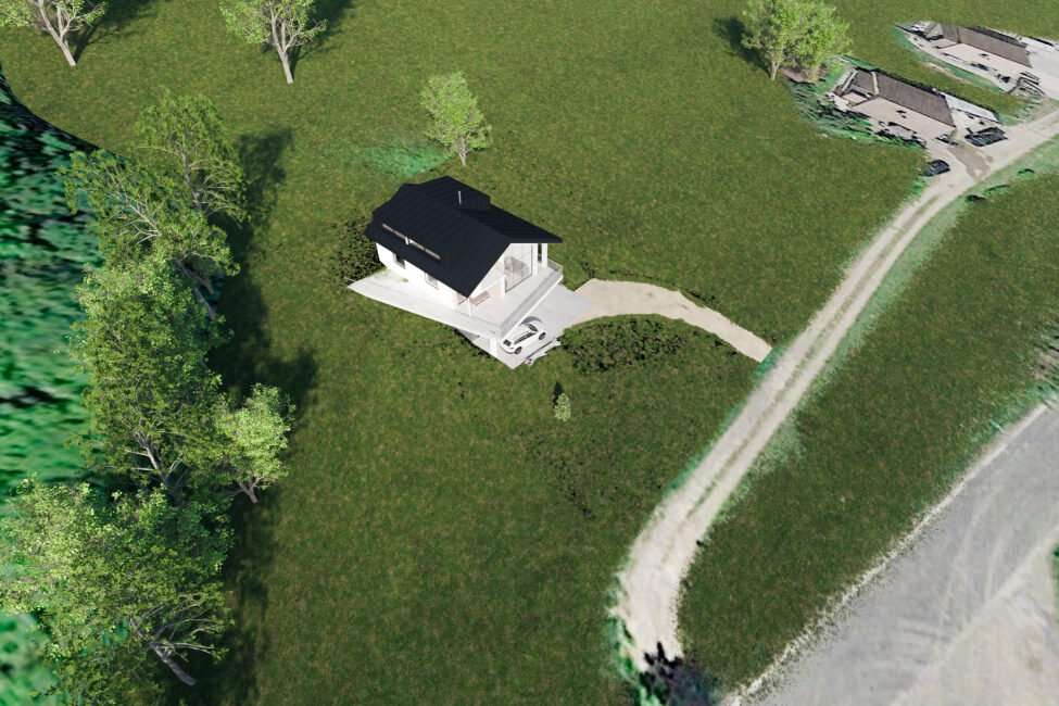 Prodej stavebního pozemku pod zámkem, 550 m2 – Žacléř