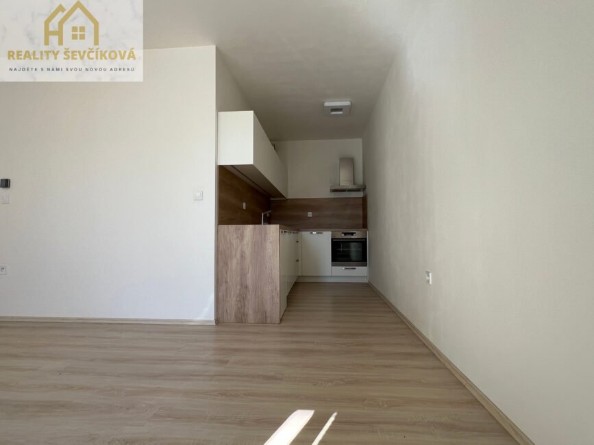 Pronájem novostavby 1+kk s terasou, 35 m2 – V Koutech
