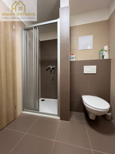 Pronájem novostavby 1+kk s terasou, 35 m2 – V Koutech
